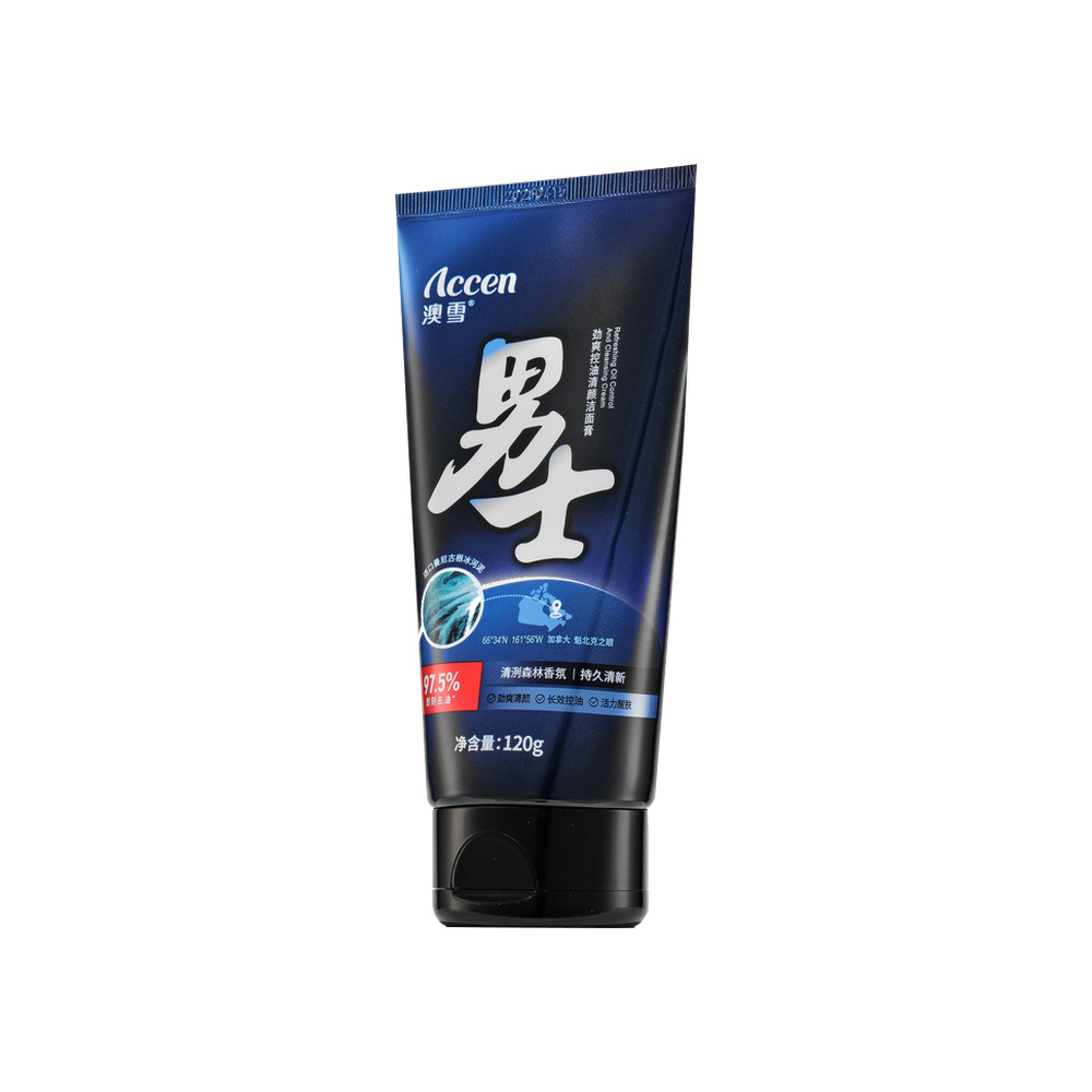 Accen Refreshing Oil-Clear Facial Cleansing Cream For Men