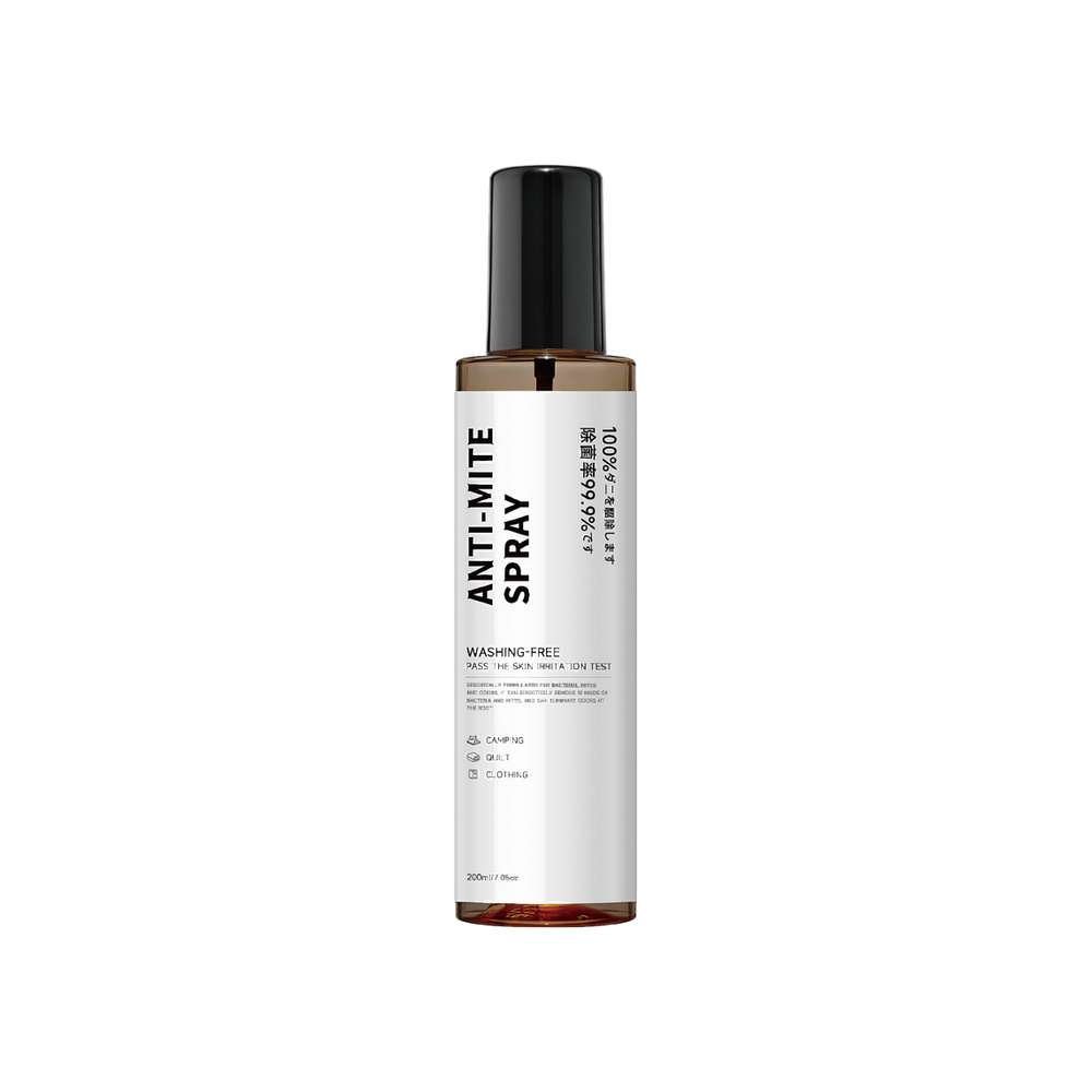 Anti-bacterial and anti-mite spray