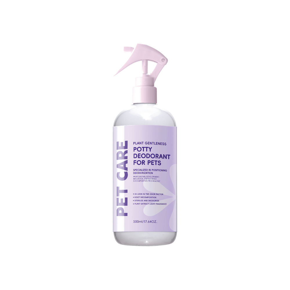Pet deodorizing spray